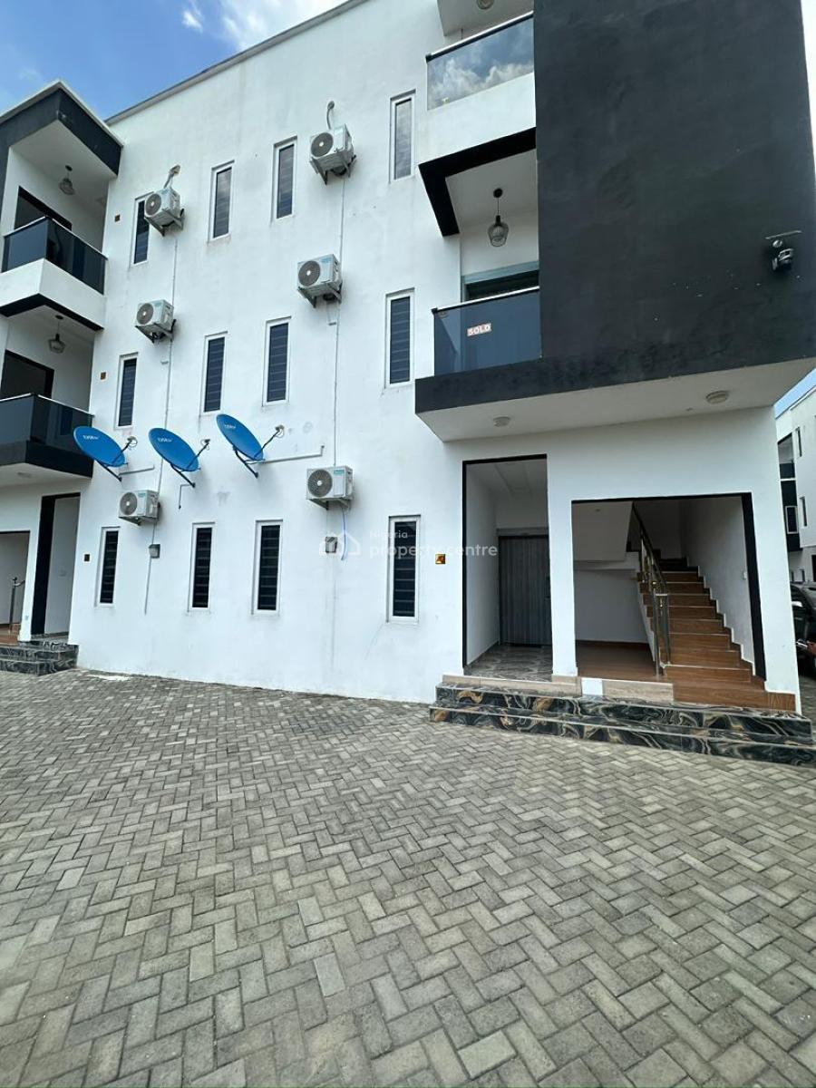 Luxury 3 Bedroom Townhouse Duplex with Bq, Mobil Road, Ikota, Lekki, Lagos, Terraced Duplex for Sale