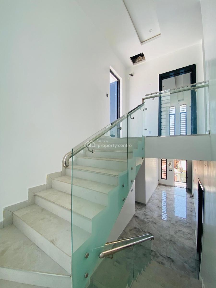 Newly Built 5 Bedroom Contemporary Design Duplex with Lovely Car Park, Gated Estate in Osapa London, Lekki, Lagos, Detached Duplex for Sale