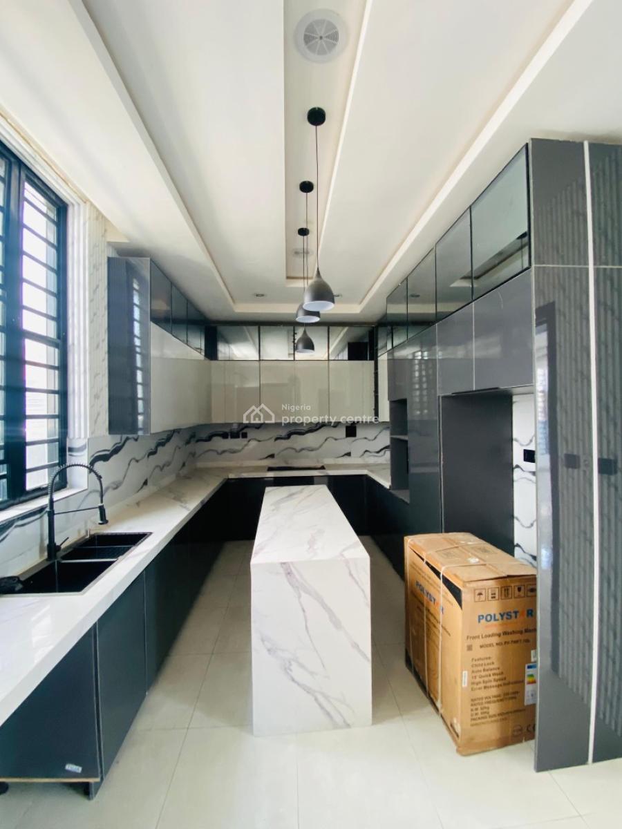 Newly Built 5 Bedroom Contemporary Design Duplex with Lovely Car Park, Gated Estate in Osapa London, Lekki, Lagos, Detached Duplex for Sale