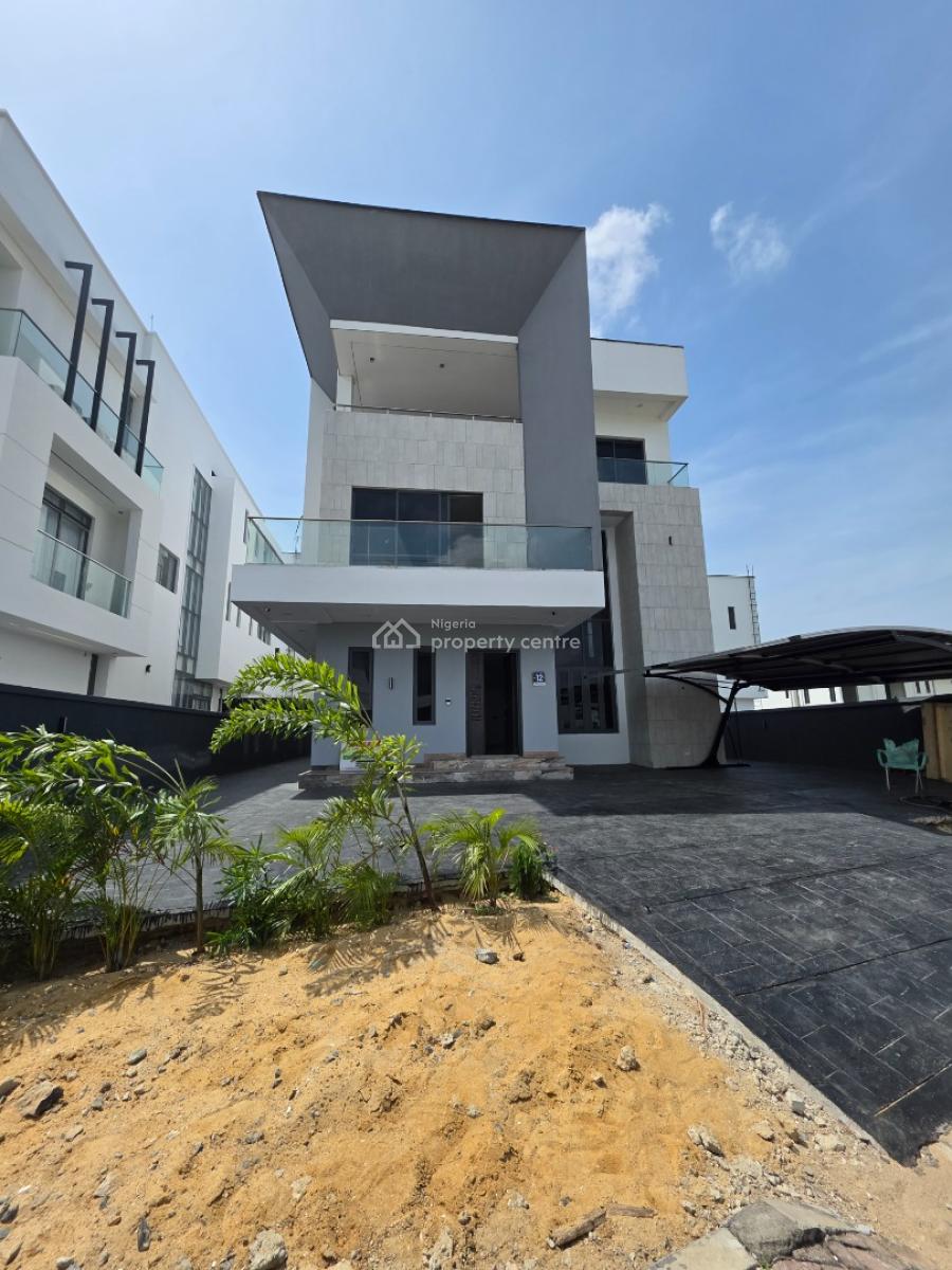 Luxury 5 Bedroom Detached Duplex with Elevator+ Cinema, Hampton Bay, Ikate, Lekki, Lagos, Detached Duplex for Sale