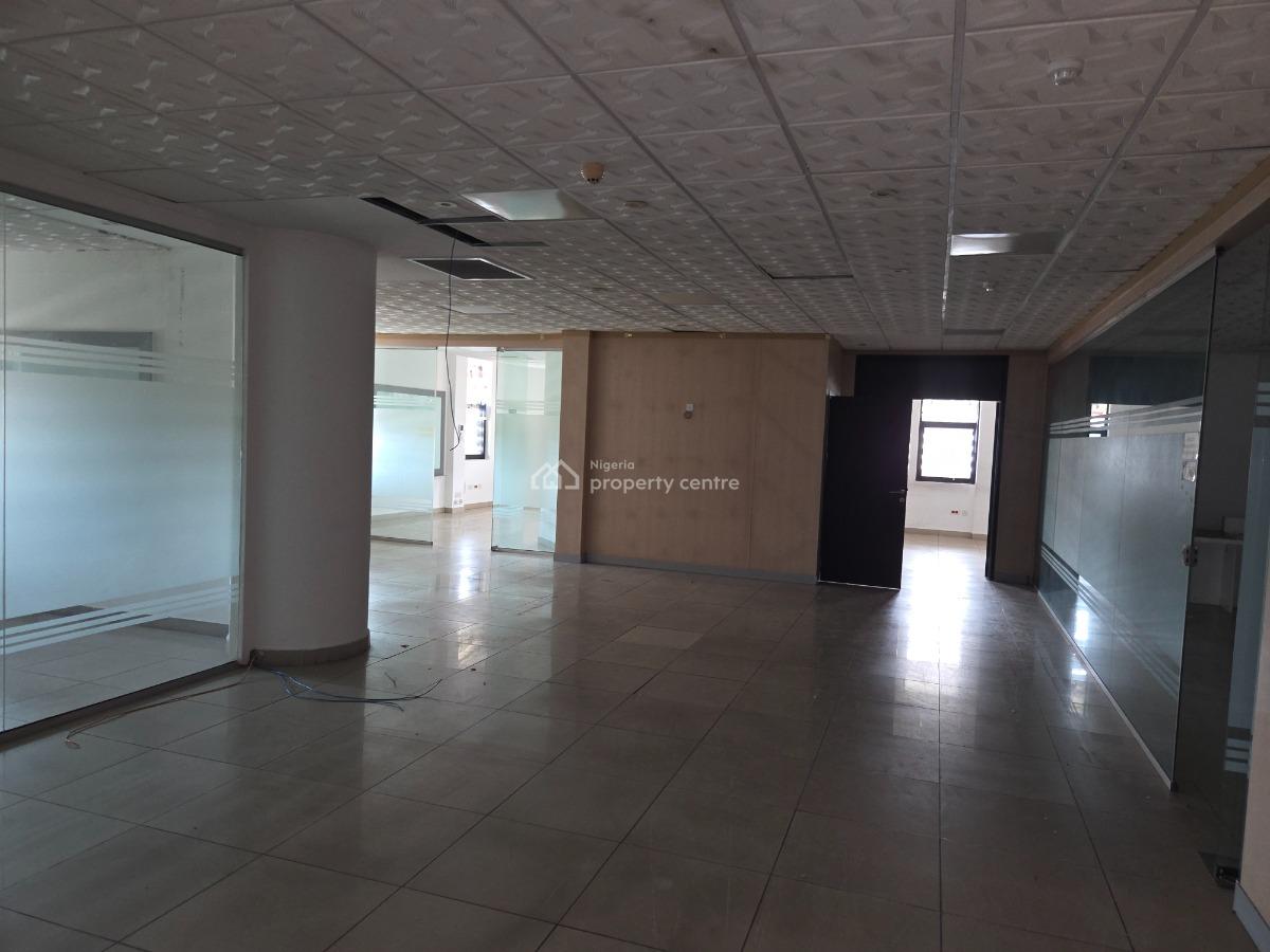 a Serviced 600 Sqm of Office Space, Lekki Phase 1, Lekki, Lagos, Office Space for Rent