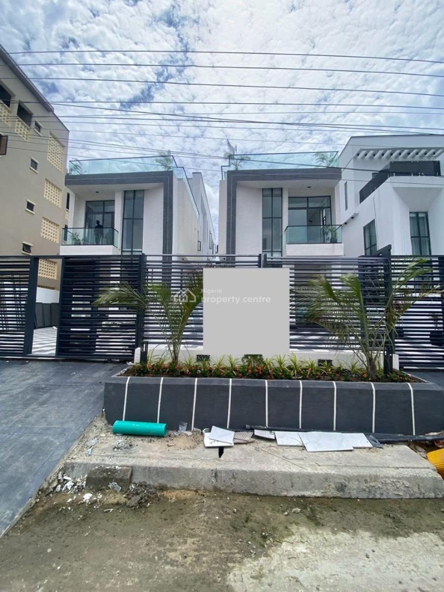 5 Bedroom Contemporary Design Duplex, Gated Estate in Osapa London, Lekki, Lagos, Detached Duplex for Sale