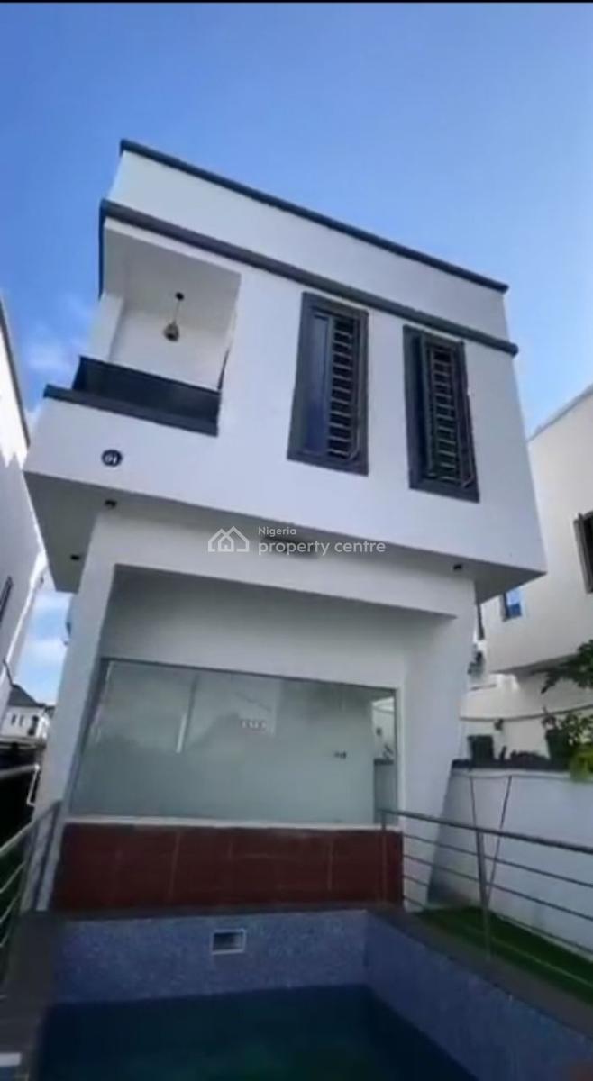 a Fully Furnished 4 Bedroom Terrace Corner Piece, Davids Grace Court, Ajah, Lagos, Terraced Duplex for Sale