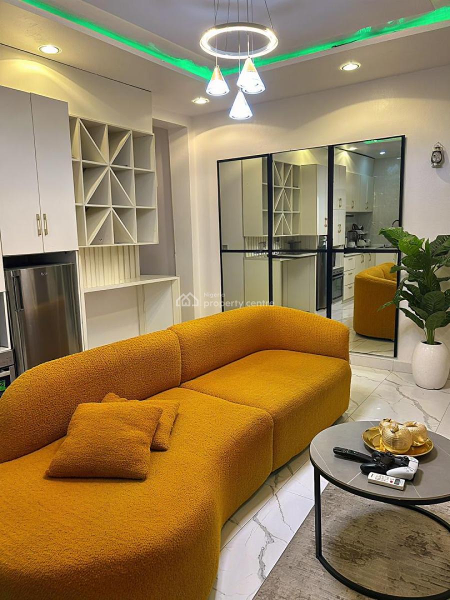 Fully Furnished and Serviced 1 Bedroom Apartment, Ikate, Lekki, Lagos, Mini Flat (room and Parlour) for Rent