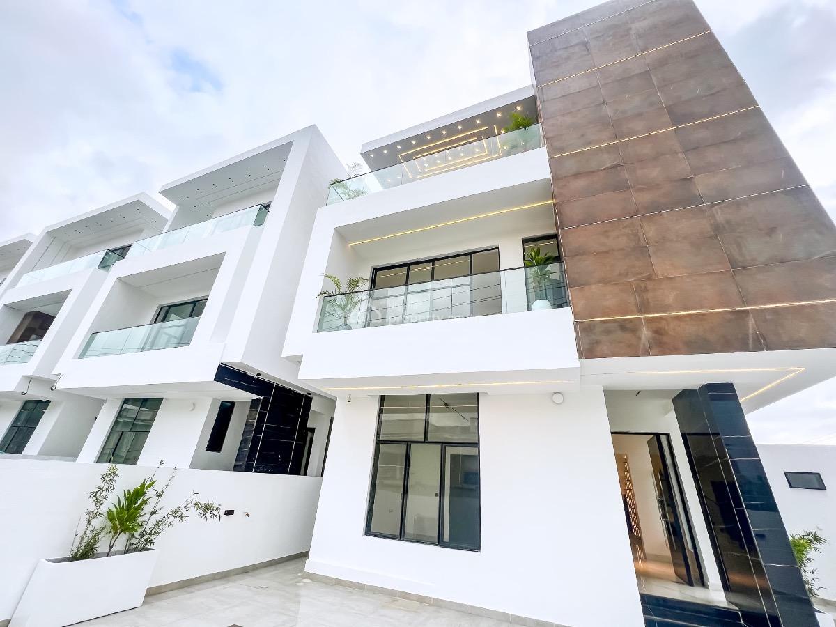 Luxury 5bedrooms with Bq, Lekki Phase 1, Lekki, Lagos, Detached Duplex for Sale