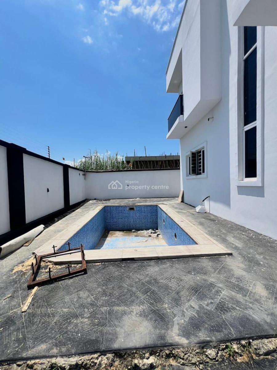 Luxury 5 Bedroom Fully Detached House with Bq and Swimming Pool, Chevron Alternative Drive, Lekki, Lagos, Detached Duplex for Sale