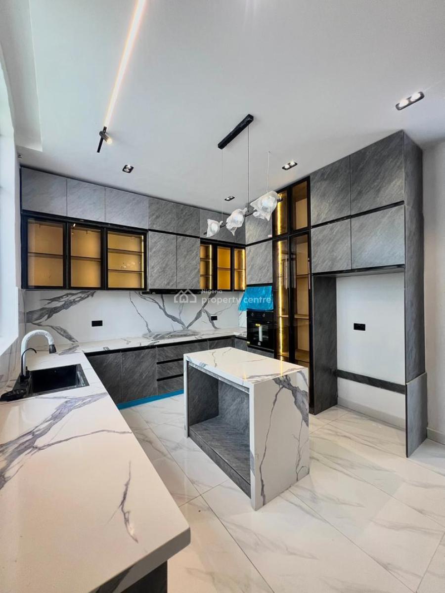 Luxury 5-bedroom Fully Detached House with Boys Quarters, Within a Secure Access-controlled Estate in Chevron, Lekki, Lagos, Detached Duplex for Sale