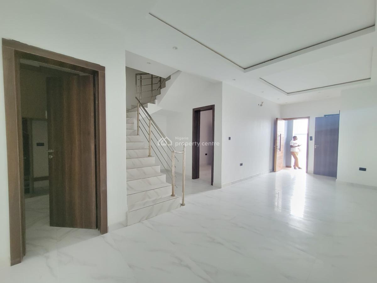 a Beautiful 4bedroom Terrace Duplex with a Bq, Abraham Adensaya, Ajah, Lagos, Detached Duplex for Sale