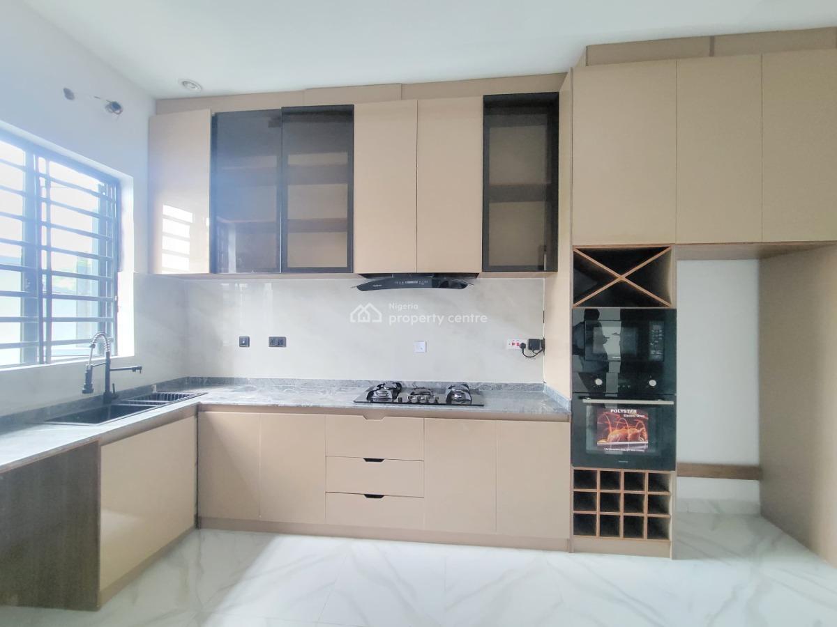 a Beautiful 4bedroom Terrace Duplex with a Bq, Abraham Adensaya, Ajah, Lagos, Detached Duplex for Sale