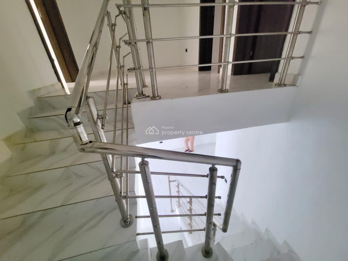 a Beautiful 4bedroom Terrace Duplex with a Bq, Abraham Adensaya, Ajah, Lagos, Detached Duplex for Sale