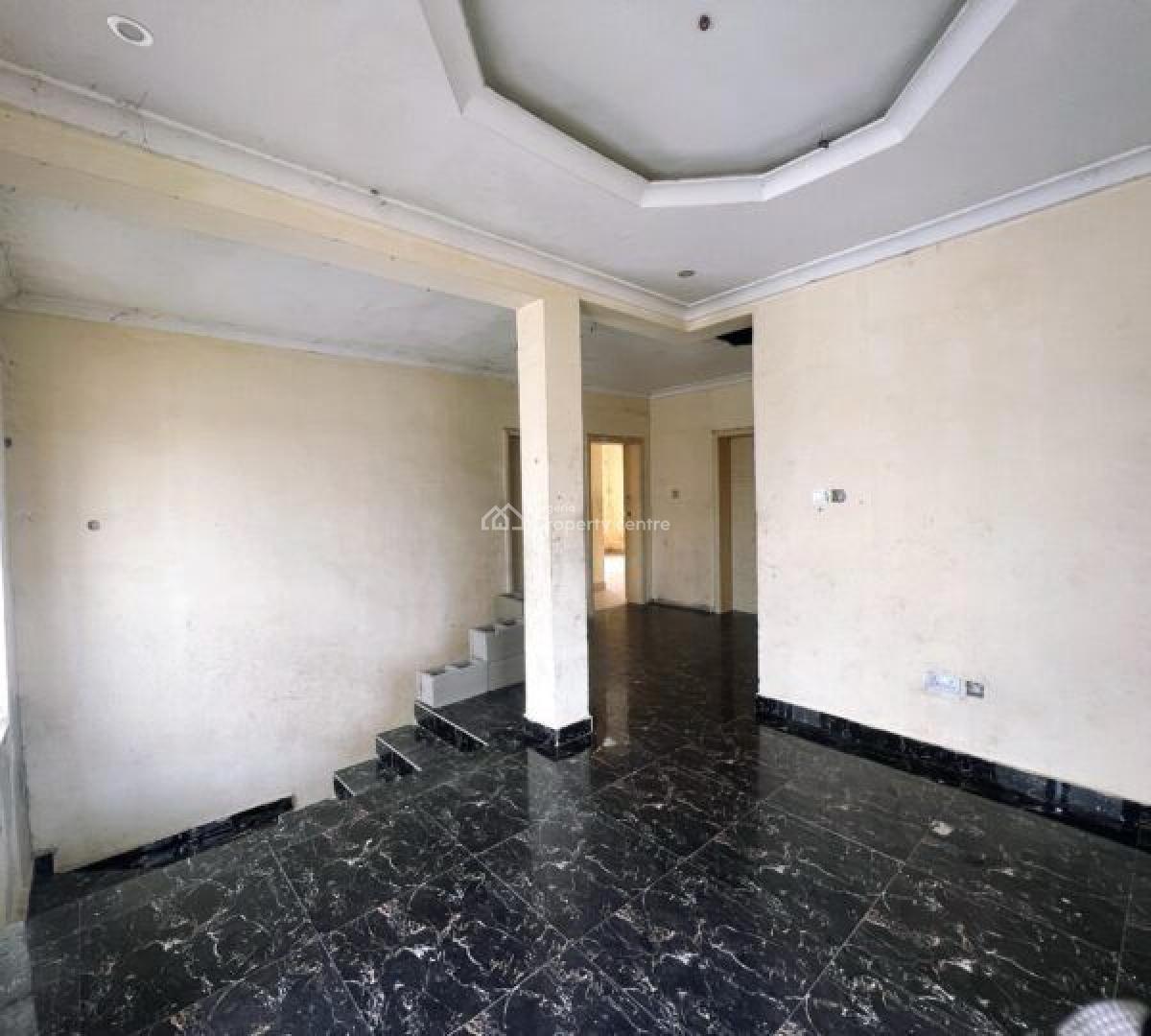 Carcass 4 Bedroom Duplex with Bq, Off Monastery Road, Sangotedo, Sangotedo, Ajah, Lagos, Detached Duplex for Sale