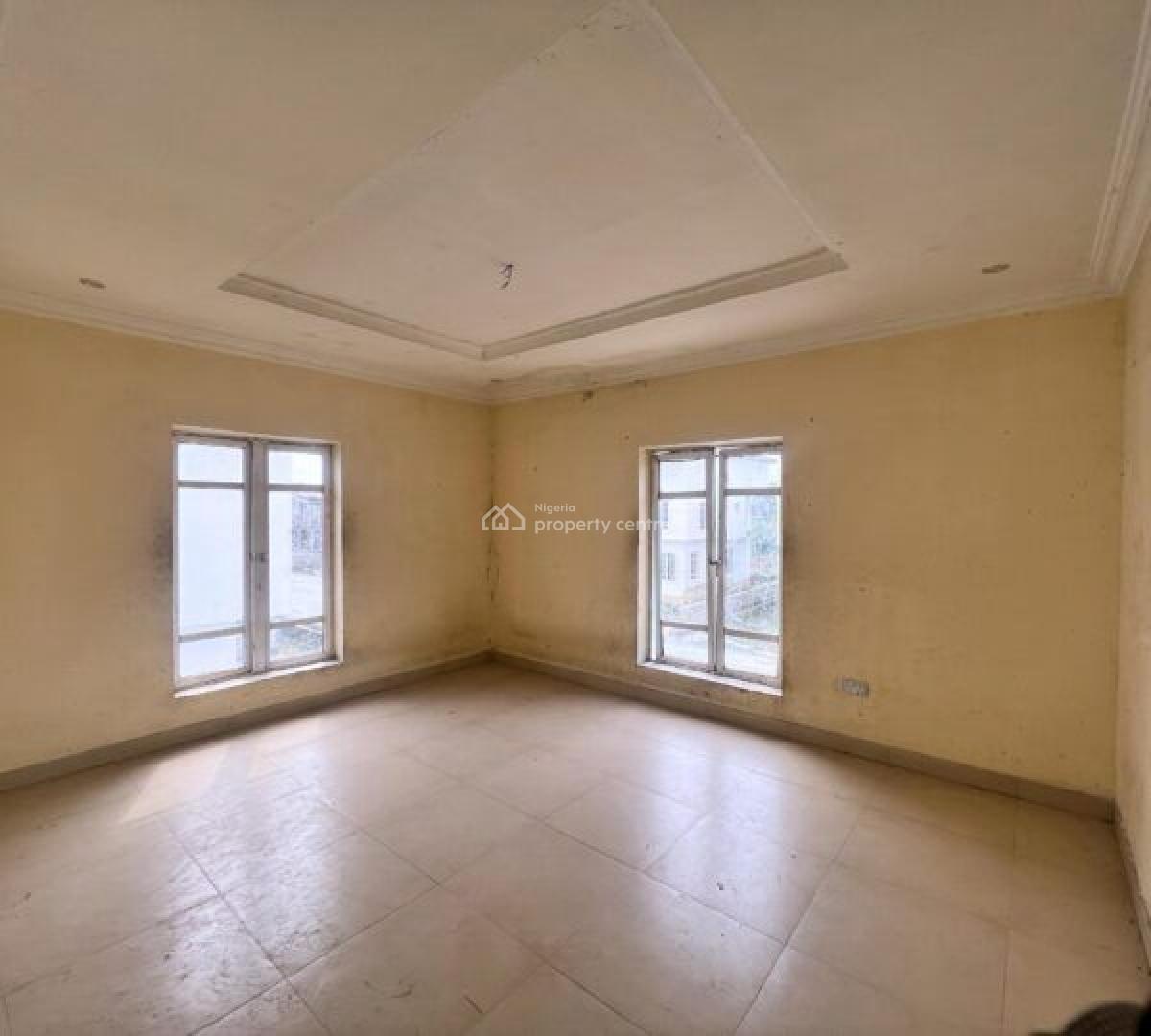 Carcass 4 Bedroom Duplex with Bq, Off Monastery Road, Sangotedo, Sangotedo, Ajah, Lagos, Detached Duplex for Sale