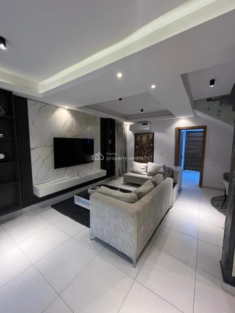 Standard Fully Serviced and Furnished 4 Bedroom Terraced Duplex, Lekki Phase 1, Lekki, Lagos, Terraced Duplex for Rent