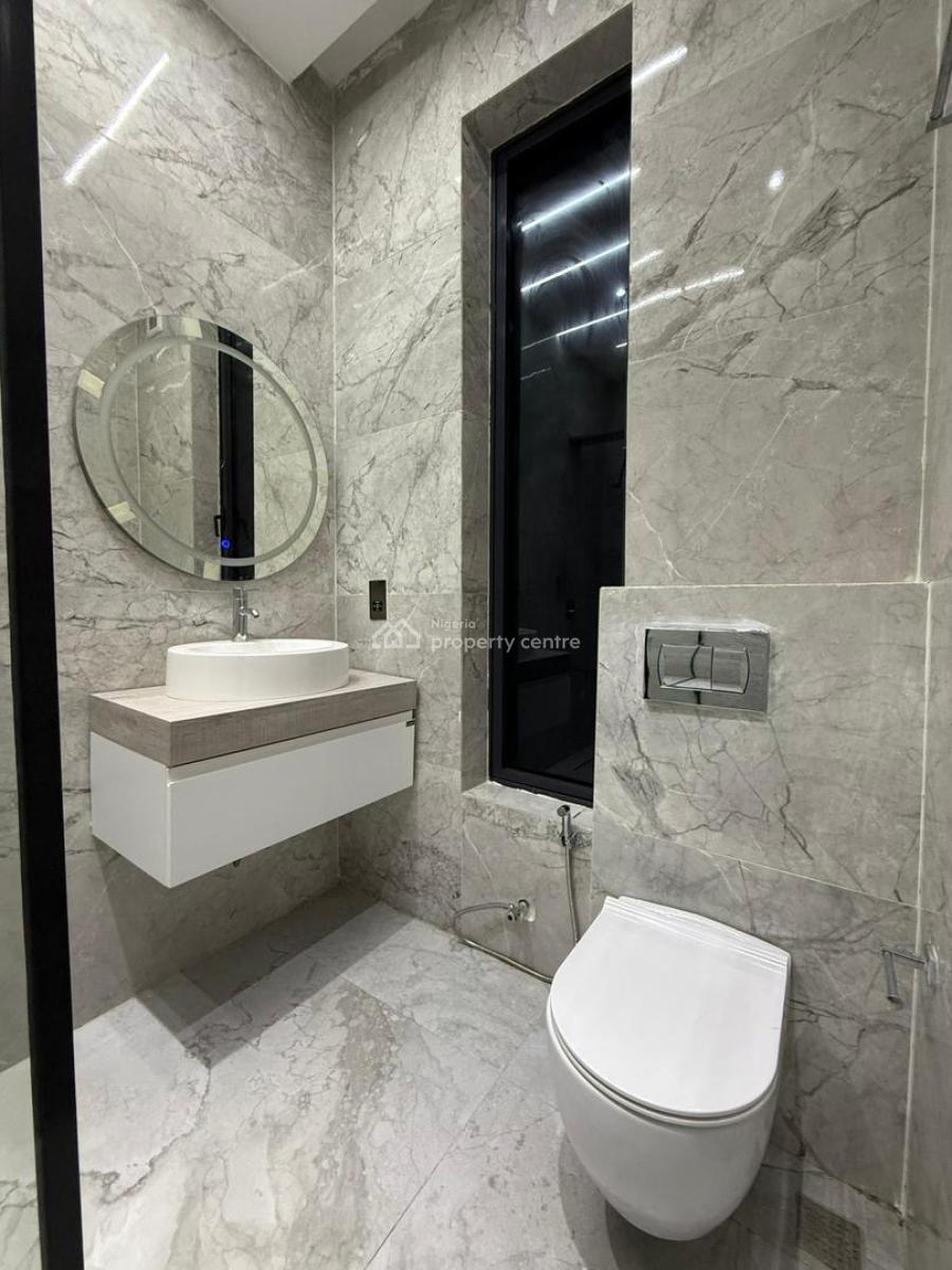 Contemporary Designed 5 Bedroom with Bq All En-suite Spacious Room, Ikate, Lekki, Lagos, Semi-detached Duplex for Sale