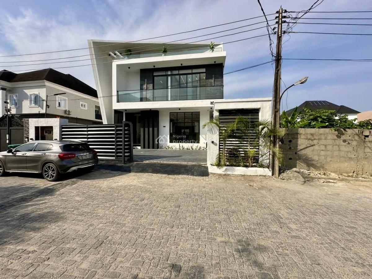Ultra-modern 5 Bedrooms Fully Detached Duplex - Smart Luxury with Pool, Sangotedo, Ajah, Lagos, Detached Duplex for Sale