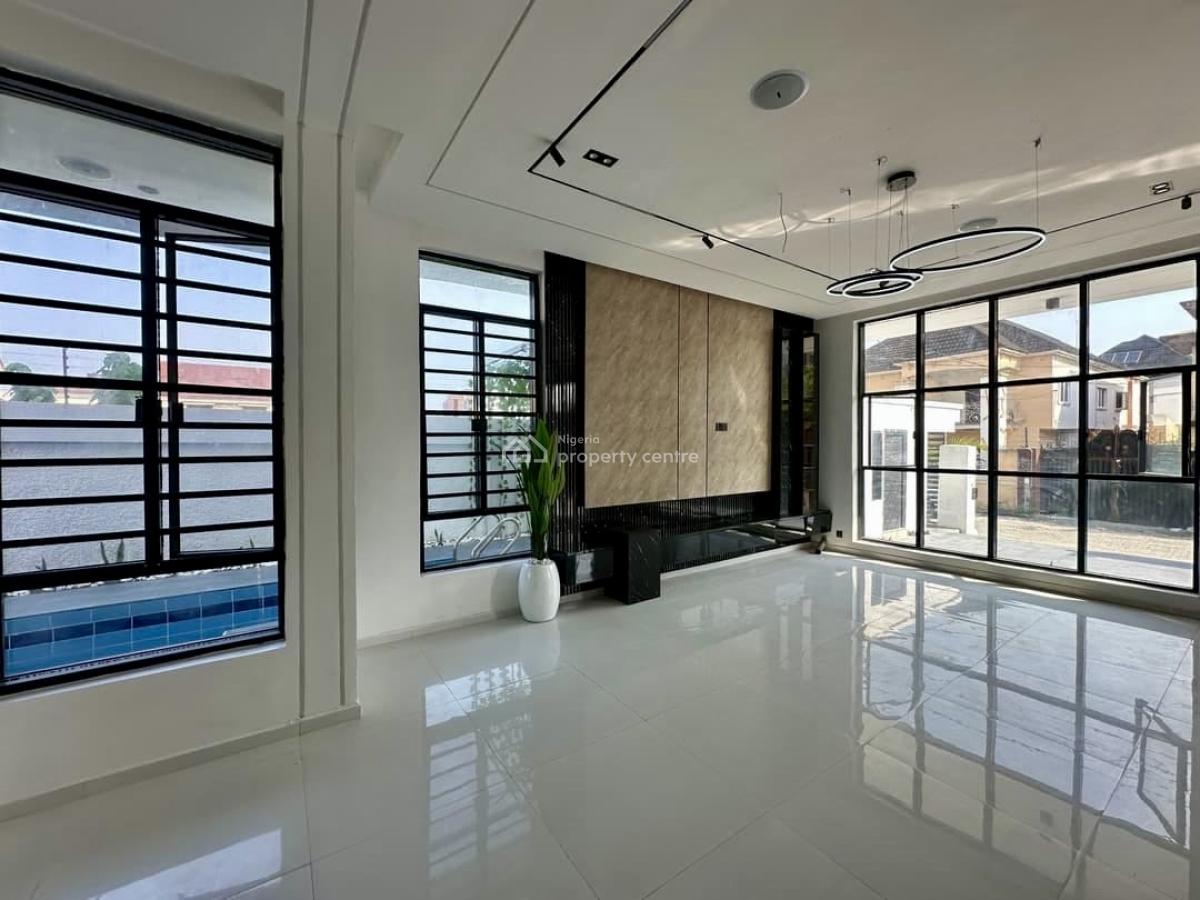 Ultra-modern 5 Bedrooms Fully Detached Duplex - Smart Luxury with Pool, Sangotedo, Ajah, Lagos, Detached Duplex for Sale