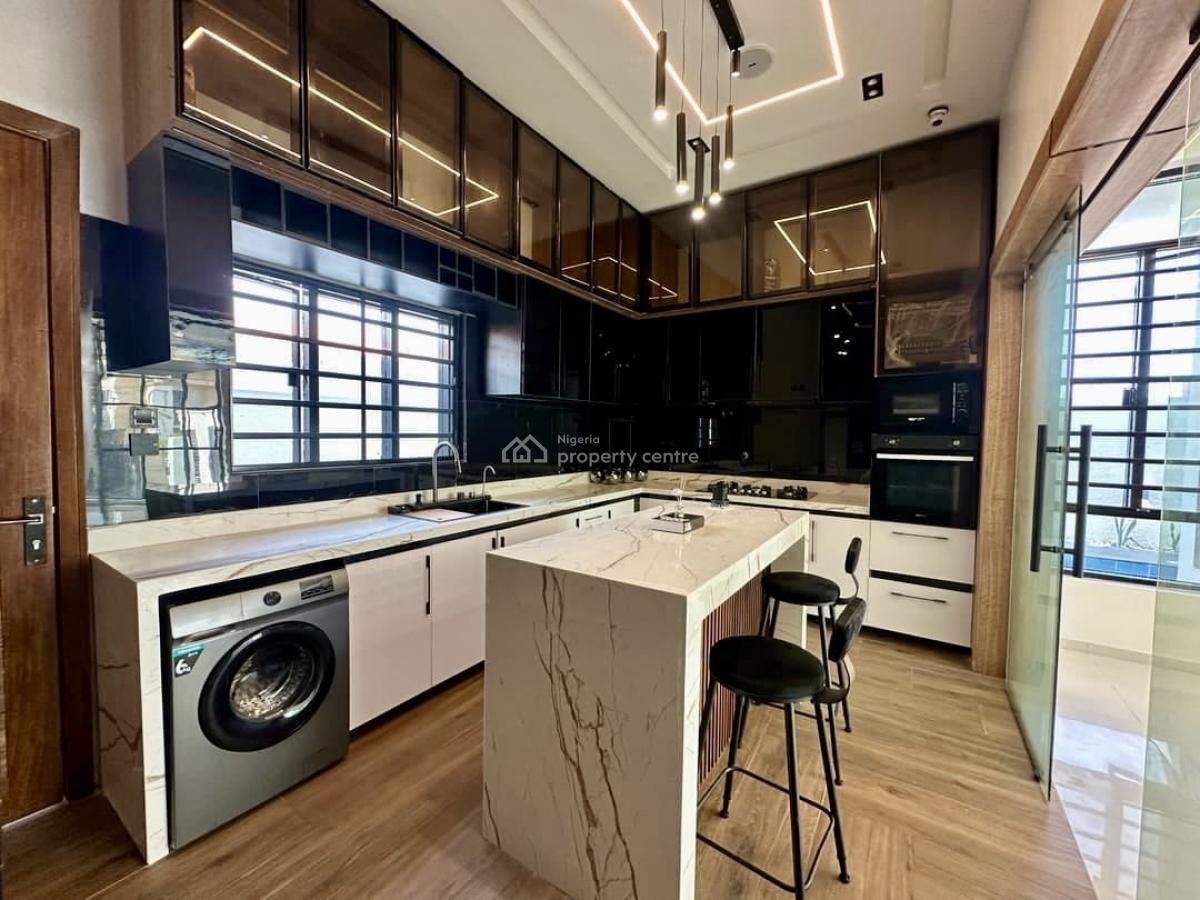 Ultra-modern 5 Bedrooms Fully Detached Duplex - Smart Luxury with Pool, Sangotedo, Ajah, Lagos, Detached Duplex for Sale