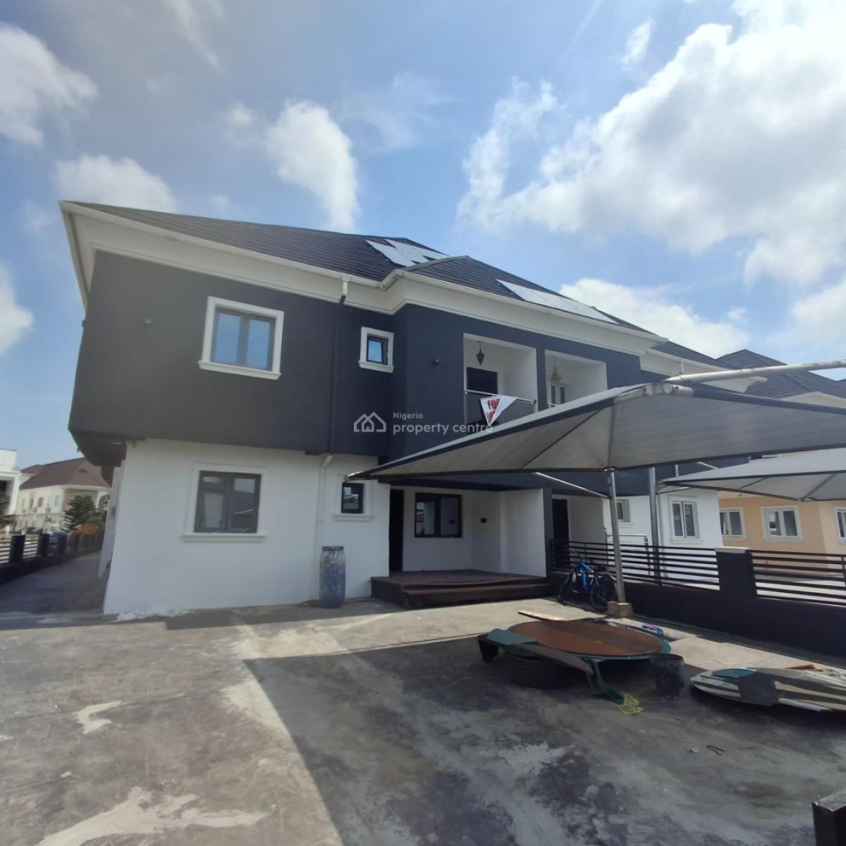 Four Bedroom Semi Detached Duplex, Osapa, Lekki, Lagos, Semi-detached Duplex for Sale
