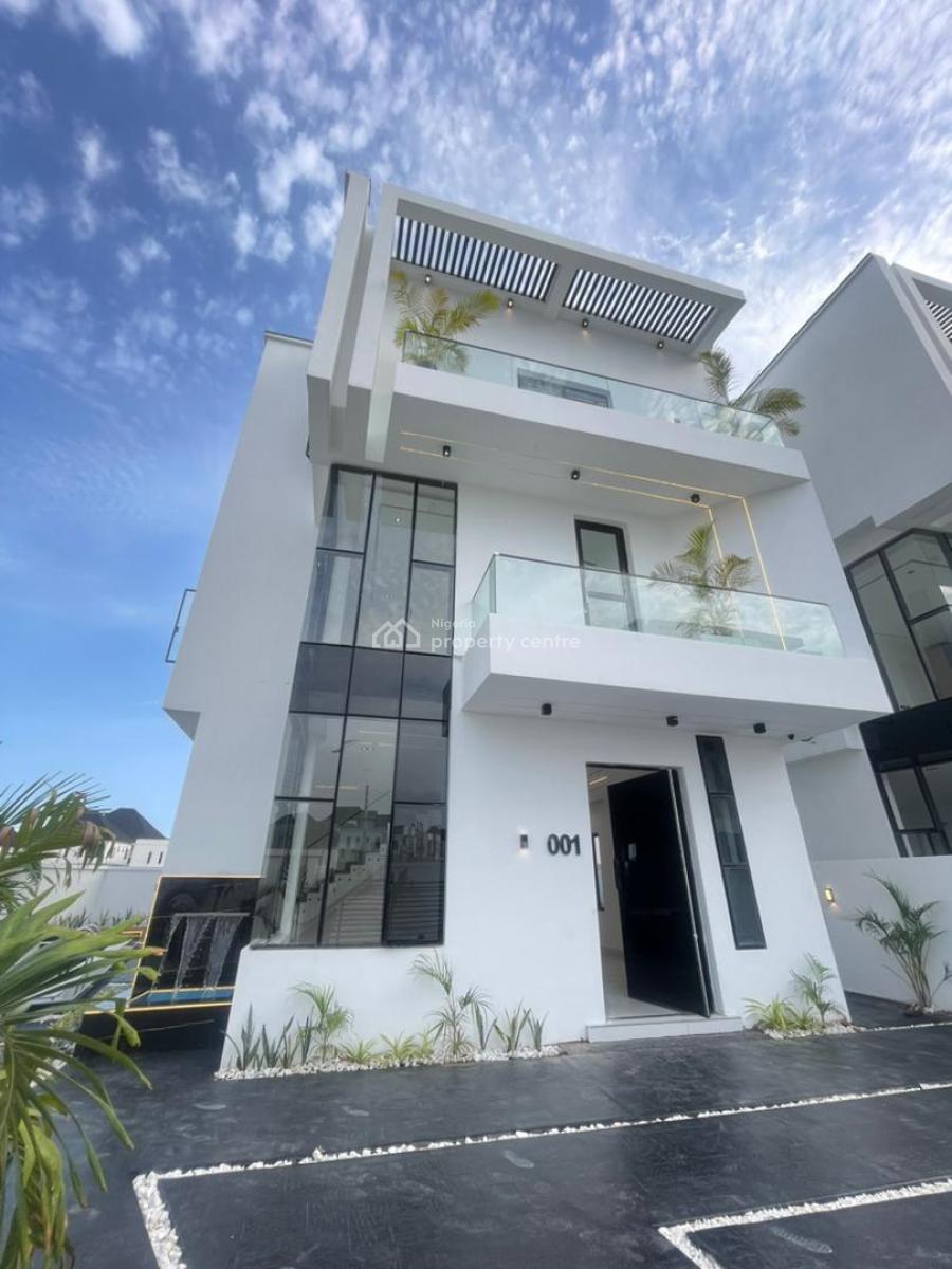 Ultra-luxury 5 Bedroom Fully Detached Duplex with Pool, Garden & Bq, Lekki, Lagos, Detached Duplex for Sale