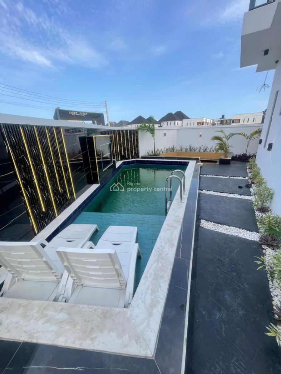 Ultra-luxury 5 Bedroom Fully Detached Duplex with Pool, Garden & Bq, Lekki, Lagos, Detached Duplex for Sale