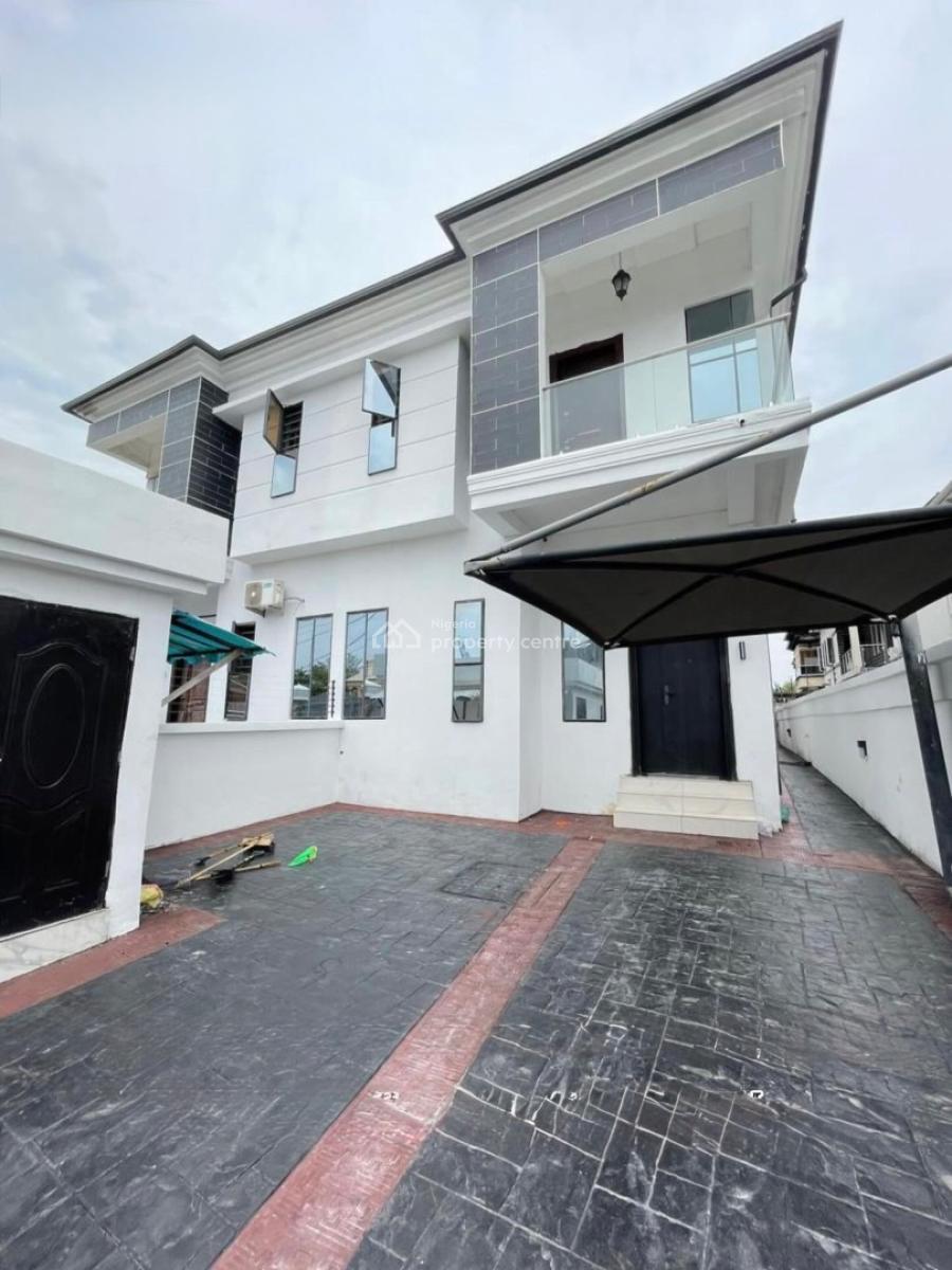 Well Built 4 Bedroom Semi Detached Duplex with Bq, Chevron Drive, Lekki, Lagos, Semi-detached Duplex for Rent