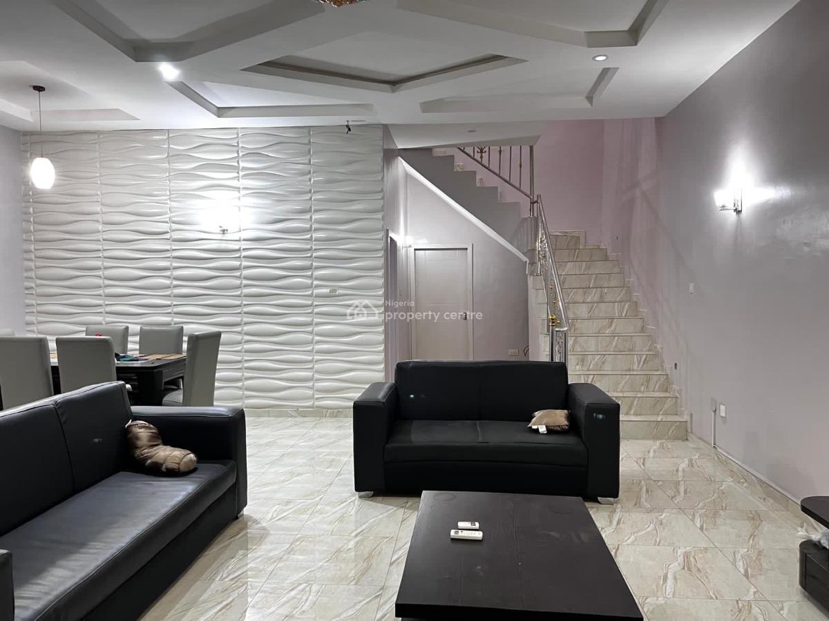 4 Bedroom Semi Detached Duplex with Bq, Osapa London, Lekki, Lagos, Semi-detached Duplex for Sale