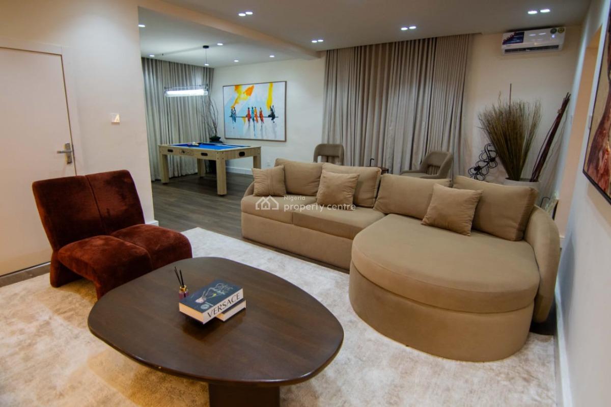 Newly Furnished 4 Bedroom Apartment with Good Compound Space and Games, Lekki Phase 1, Lekki, Lagos, Detached Duplex for Rent