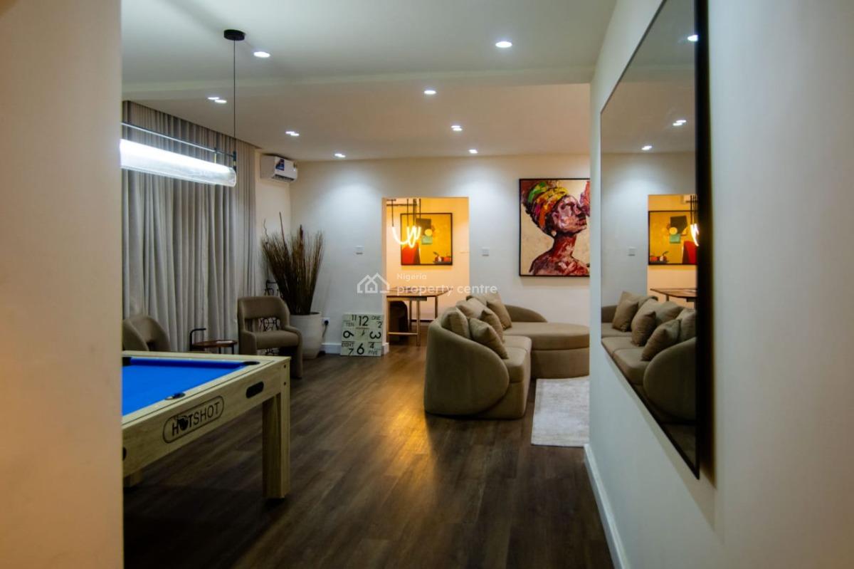 Newly Furnished 4 Bedroom Apartment with Good Compound Space and Games, Lekki Phase 1, Lekki, Lagos, Detached Duplex for Rent