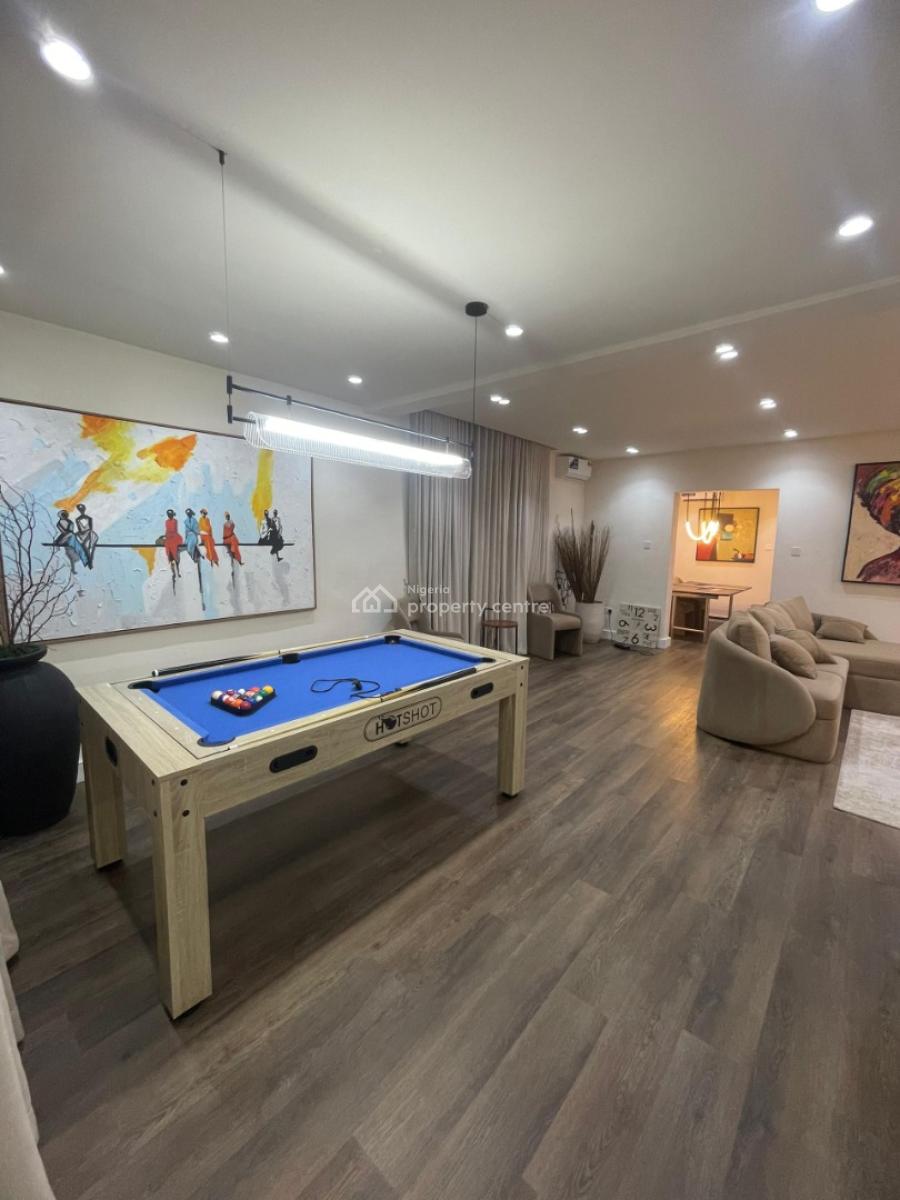 Newly Furnished 4 Bedroom Apartment with Good Compound Space and Games, Lekki Phase 1, Lekki, Lagos, Detached Duplex for Rent