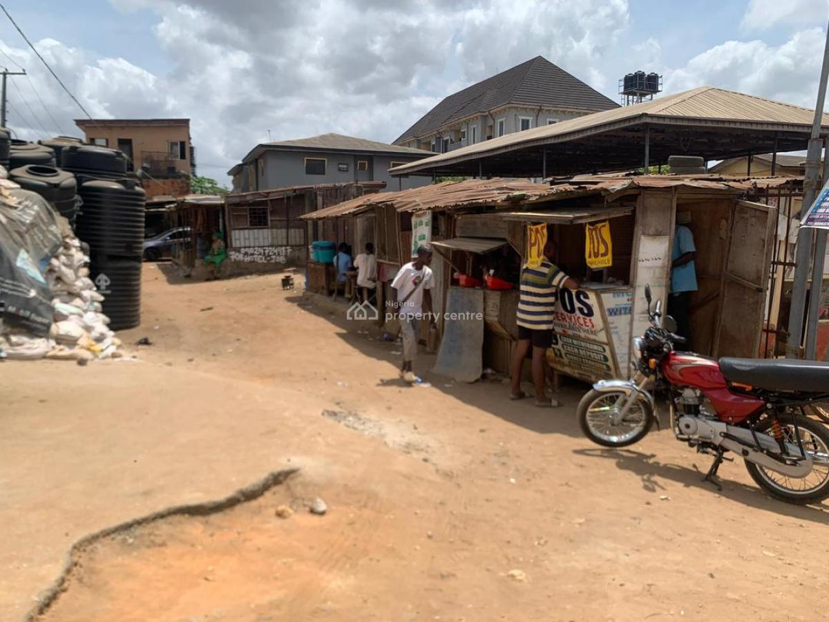 an Empty One and Half Plot of Land in a Commercial Area., Alimosho, Lagos, Commercial Land for Sale