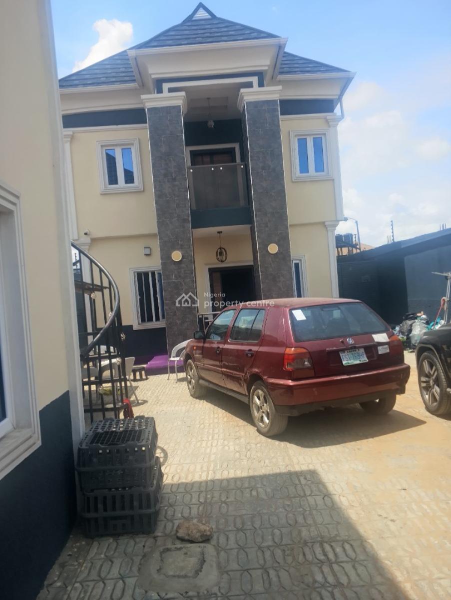 Tastefully Built 3 Bedroom Duplex with Additional Detached 2 Rooms Bq, Irepo Estate, Along Igando Road, Ikotun, Lagos, Detached Duplex for Sale