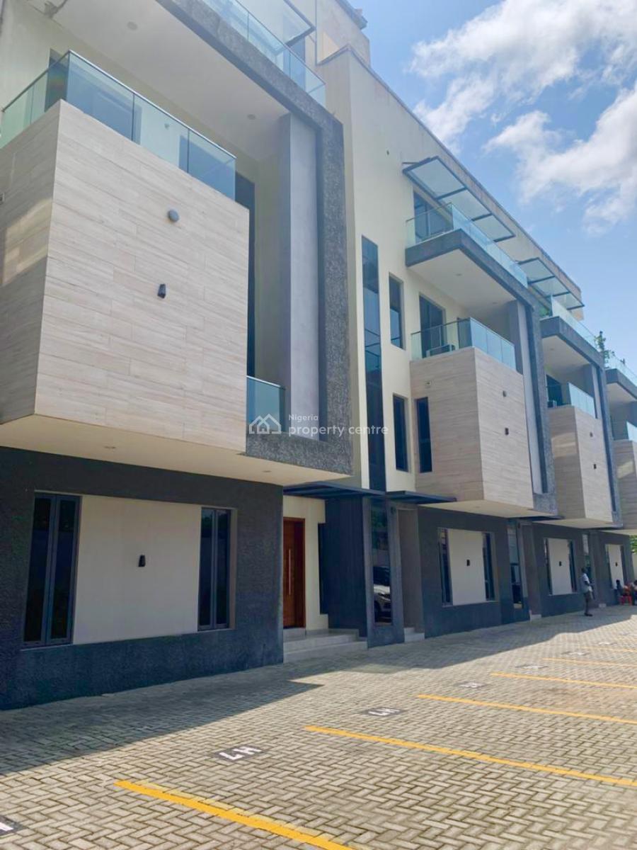 Tastefully Finished Serviced 4 Bedroom Terrace Duplex with Bq, Ikoyi, Lagos, Terraced Duplex for Rent
