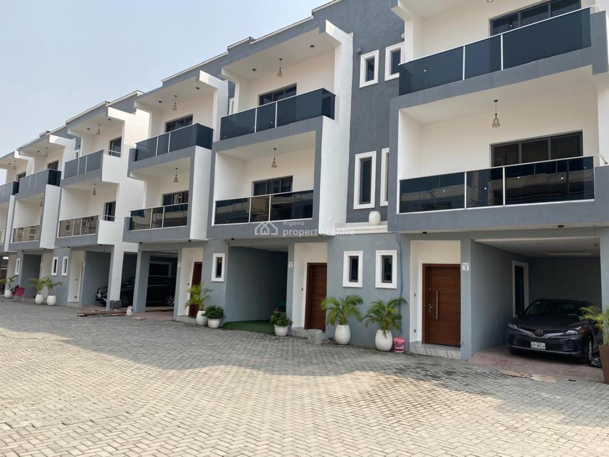 Fully Serviced, Brand New and Neatly Finished 4 Bedroom Terrace Duplex, Ilasan, Ikate Elegushi, Lekki, Lagos, Terraced Duplex for Sale
