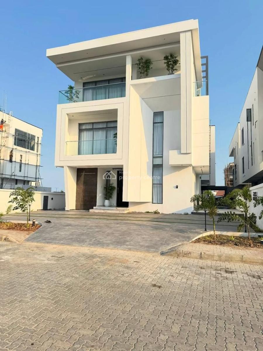 Ultra-luxury 5-bedroom Fully Detached Smart Duplex with Bq, Elevator,, Ikate, Lekki, Lagos, Detached Duplex for Sale