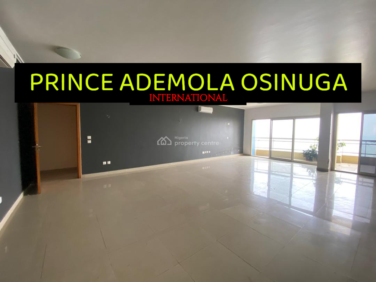 Luxury Oceanview 3 Bedroom Apartment + Bq + Gym + Pool + Tennis + Squash, Banana Island Estate, Ikoyi, Lagos, Flat / Apartment for Rent