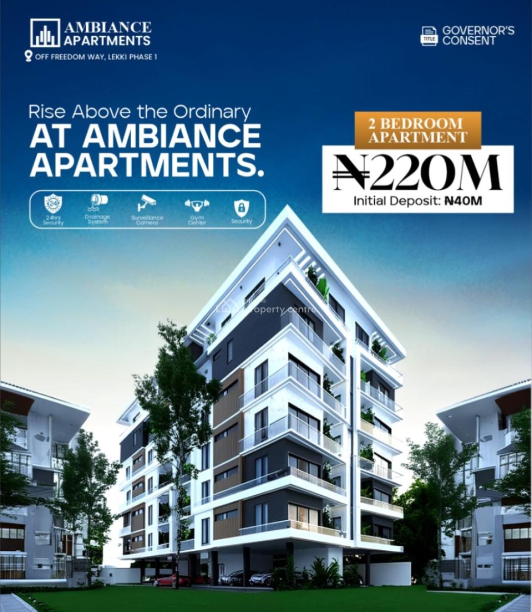 Luxury 2 Bedroom Apartment, Freedom Way, Lekki Phase 1, Lekki, Lagos, Flat / Apartment for Sale