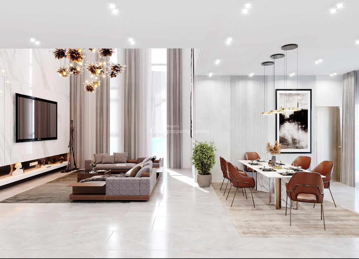 Luxury 4-bedroom Maisonette Penthouse with Bq Lekki Phase 1, Periwinkle Lifestyle Estate, Lekki Phase 1, Lekki, Lagos, Semi-detached Duplex for Sale