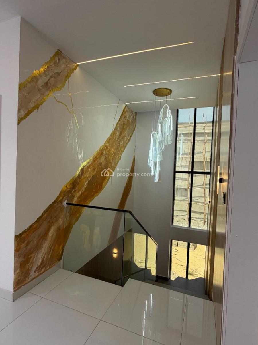 Newly Finished 5-bedroom Smart Duplex, Discovery Park Estate, Chevron, Lekki, Lagos, House for Sale