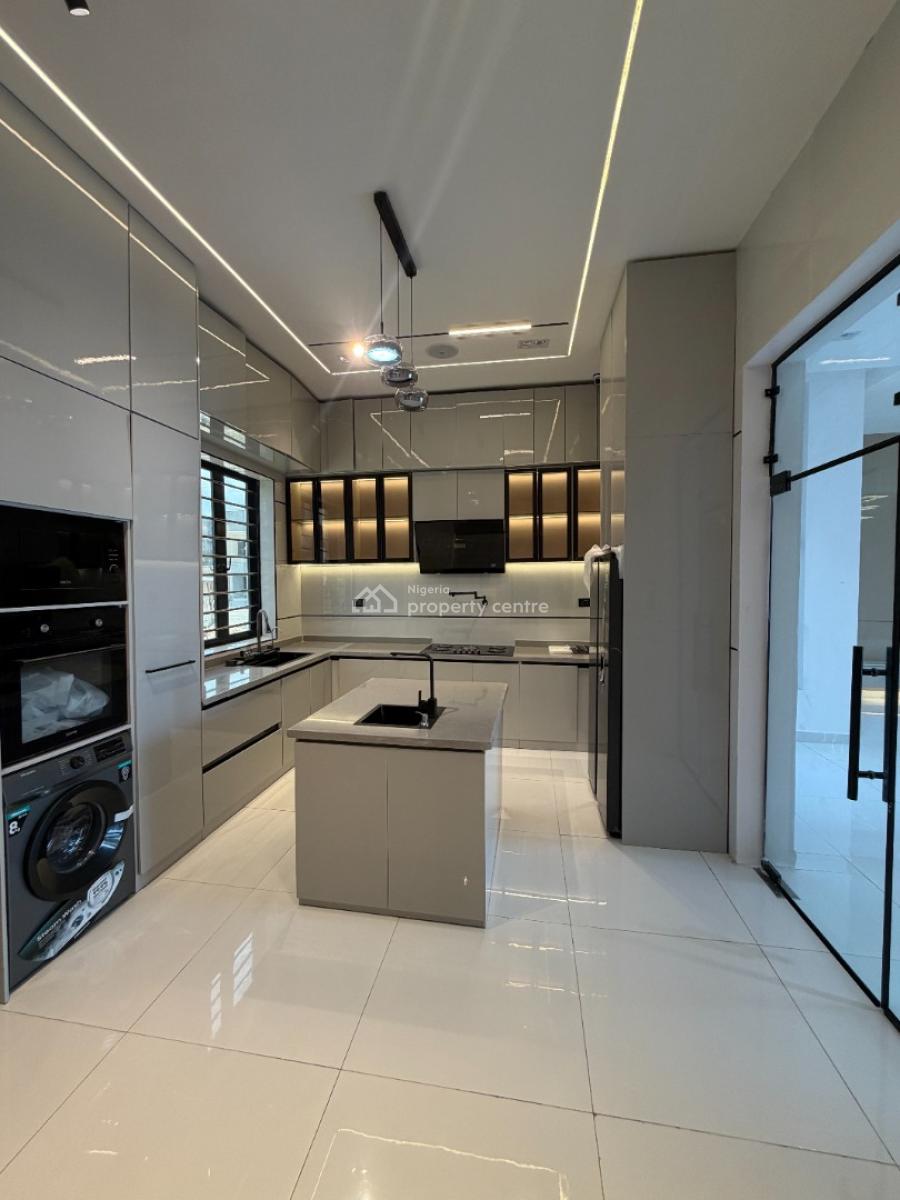 Newly Finished 5-bedroom Smart Duplex, Discovery Park Estate, Chevron, Lekki, Lagos, House for Sale