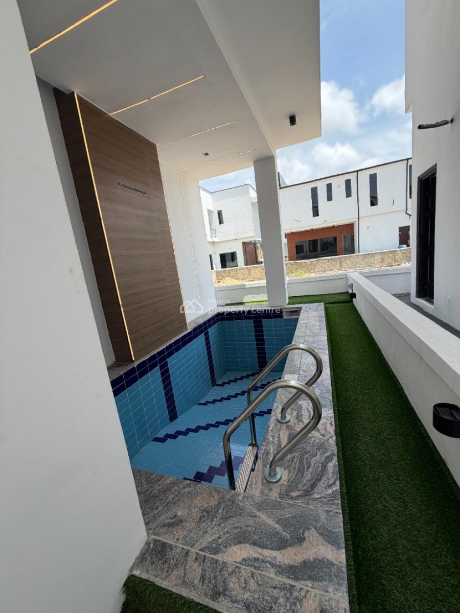 Newly Finished 5-bedroom Smart Duplex, Discovery Park Estate, Chevron, Lekki, Lagos, House for Sale