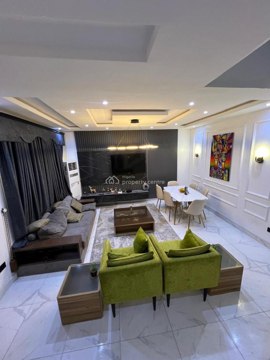 Three Bedroom Furnished Terraced, Ikate, Lekki, Lagos, Terraced Duplex for Rent