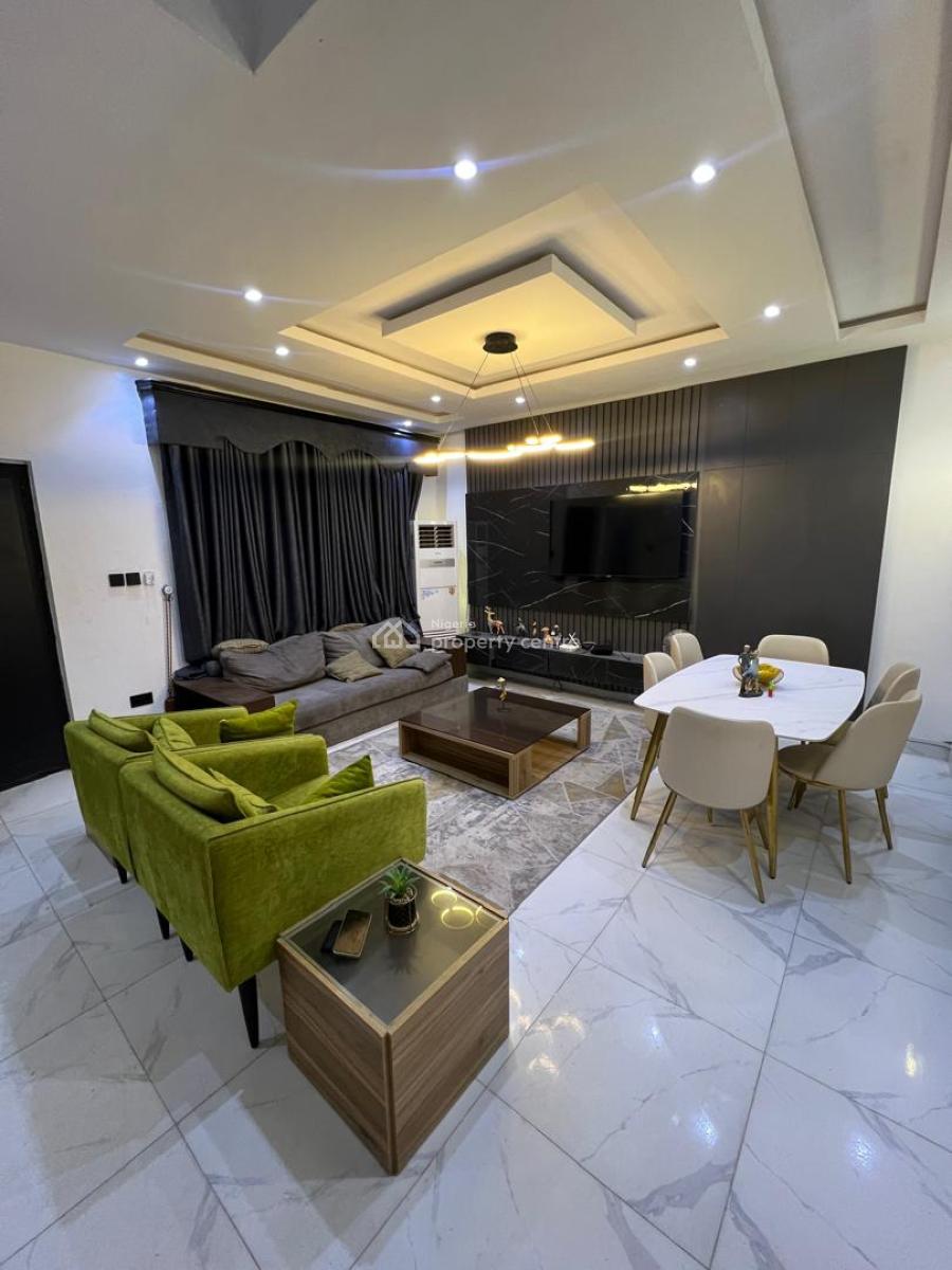 Three Bedroom Furnished Terraced, Ikate, Lekki, Lagos, Terraced Duplex for Rent