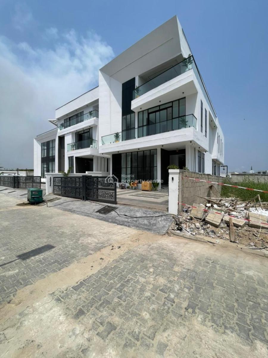 Luxury 6 Bedroom Detached Duplex with Bq, Pool, Gym, Elevator, Cinema, in a Private Estate in Chevron, Lekki, Lagos, Detached Duplex for Sale