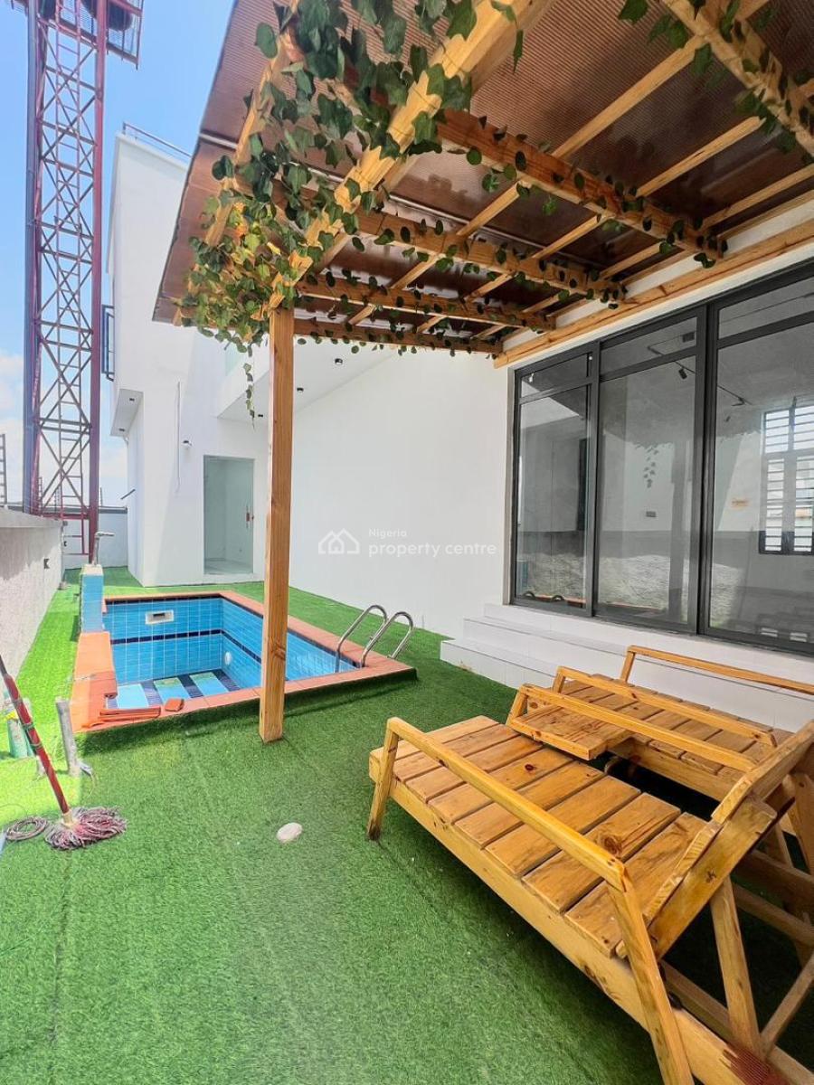 Exquisitely Designed 6-bedroom with Bq, Swimming Pool, Gym, Cinema, in a Secure Access-controlled Estate in Chevron, Lekki, Lagos, Detached Duplex for Sale