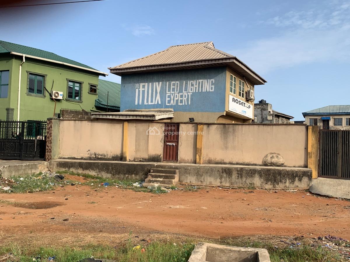 Full Plot Plus a Structure on It for Long Lease, Hotel Bus Stop, Lasu Road, Igando, Ikotun, Lagos, Commercial Land for Rent