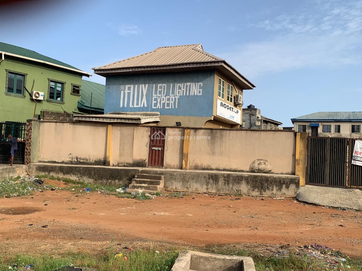 Full Plot Plus a Structure on It for Long Lease, Hotel Bus Stop, Lasu Road, Igando, Ikotun, Lagos, Commercial Land for Rent
