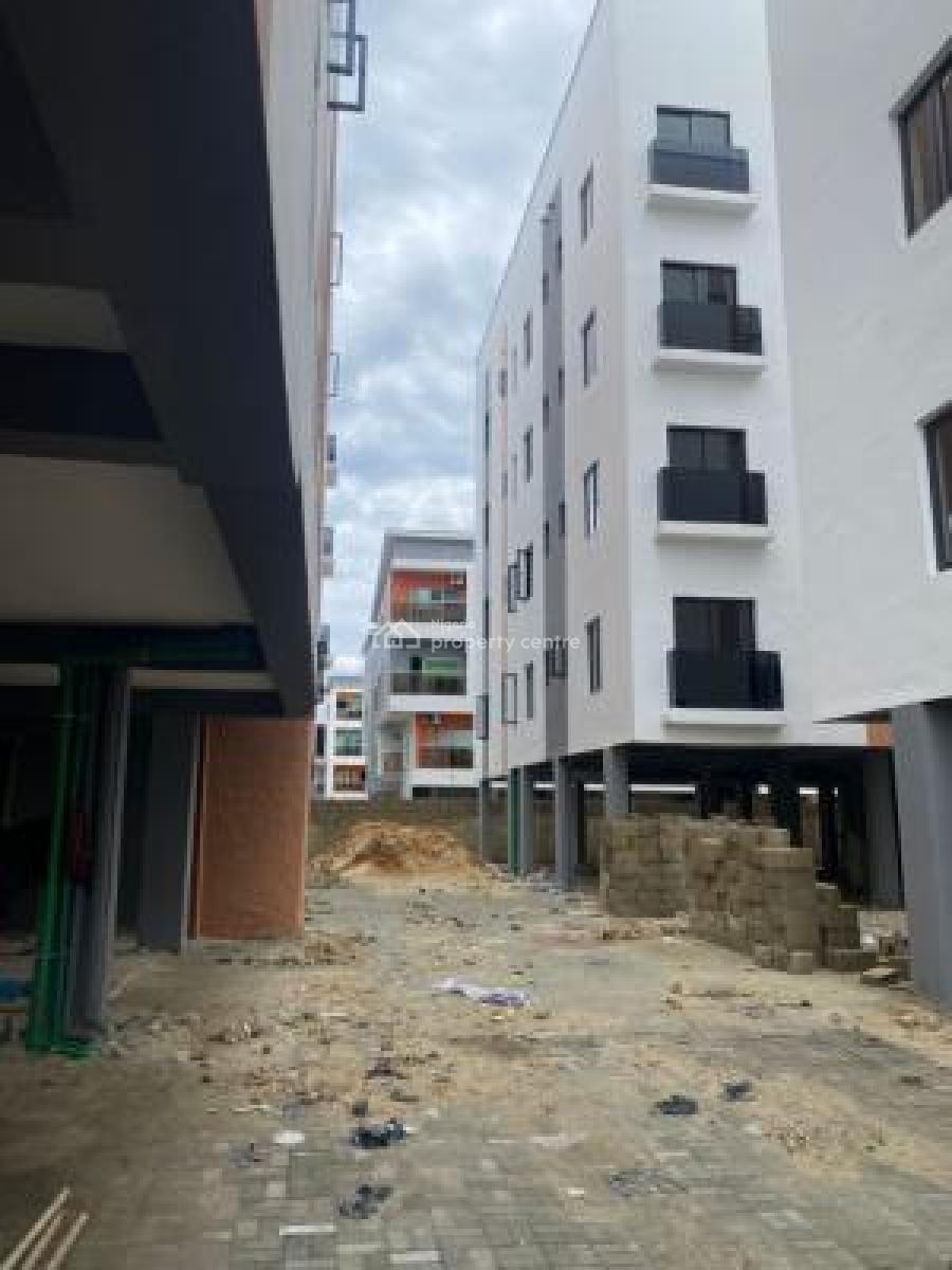 Carcass 2 Bedroom Flat Serviced Apartment Sea View, Cyberville Estate Besides Victoria Bay 3 Off Nike Art Gallery Road, Ikate Elegushi, Lekki, Lagos, Flat / Apartment for Sale