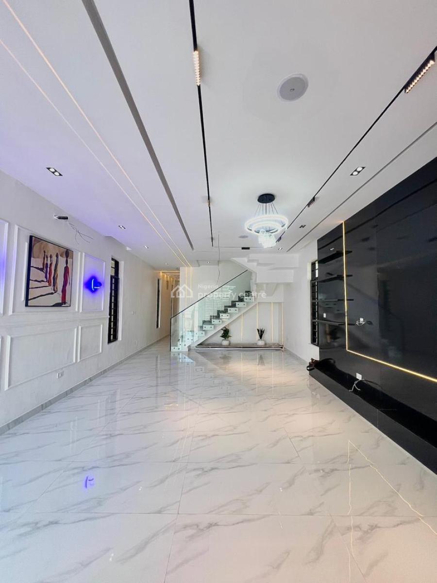 Elegant 5 Bedroom Duplex with Bq & Private, Situated on 315sqm Plot Within a Secure Access-code Estate in Chervon, Lekki, Lagos, Detached Duplex for Sale