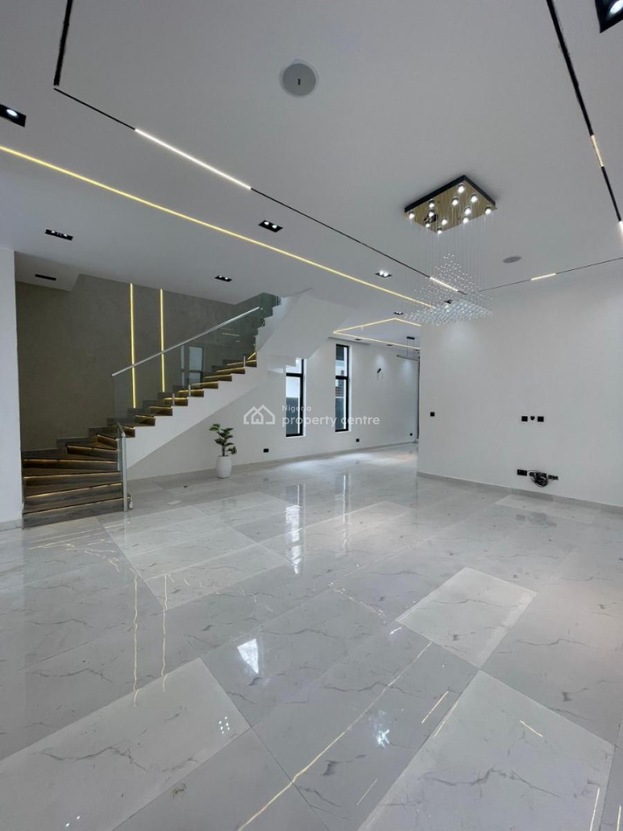 Exquisite 5bedroom Duplex with a Bq and a Pool.., Chevron, Lekki, Lagos, Detached Duplex for Sale