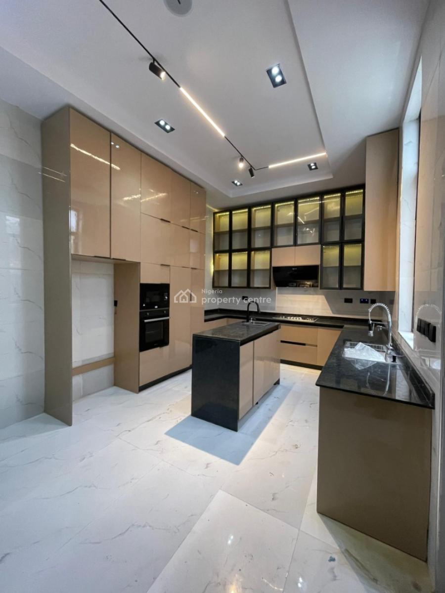 Exquisite 5bedroom Duplex with a Bq and a Pool.., Chevron, Lekki, Lagos, Detached Duplex for Sale